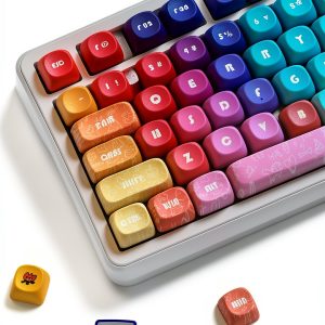 Dye Sublimation Keycaps 131 Keys Set Mechanical Keyboard-0