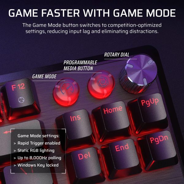 Corsair K70 PRO TKL Gaming Keyboard Rapid Trigger-10