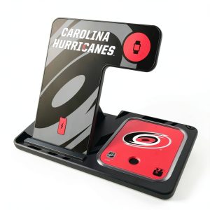 Keyscaper Carolina Hurricanes 3 in 1 Wireless Charger-0