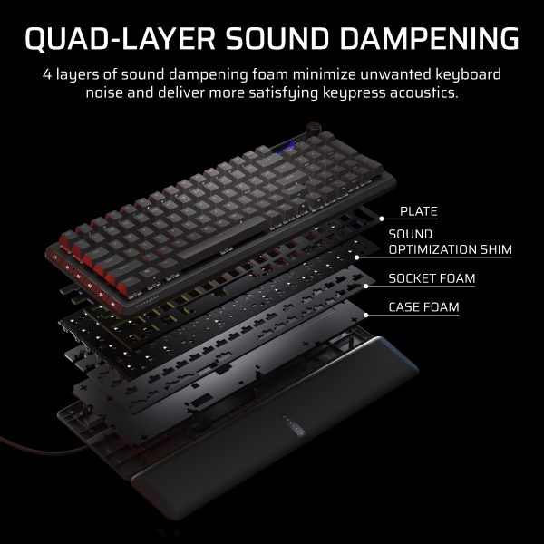CORSAIR VANGUARD 96 Wireless Mechanical Gaming Keyboard-10