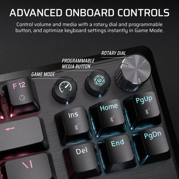CORSAIR K70 CORE TKL Wireless RGB Mechanical Gaming Keyboard-6