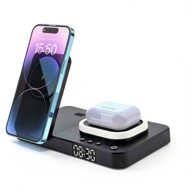 RadioShack 3-in-1 Wireless Charger Fast Magnetic Foldable-1