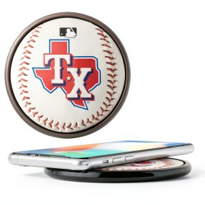 Texas Rangers Wireless Charger 10W Fast Charging Fan Gear-0