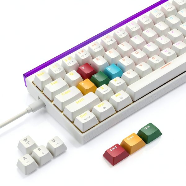 Womier WK68 Pro 65 Mechanical Keyboard RGB Light Box Gaming-1