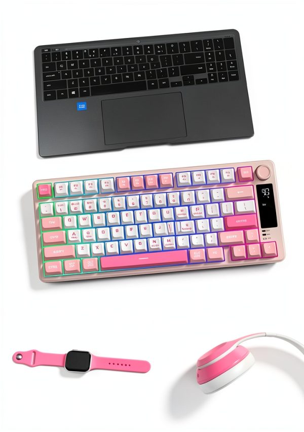Womier DK75 Wireless Gaming Membrane Keyboard RGB Backlit-7