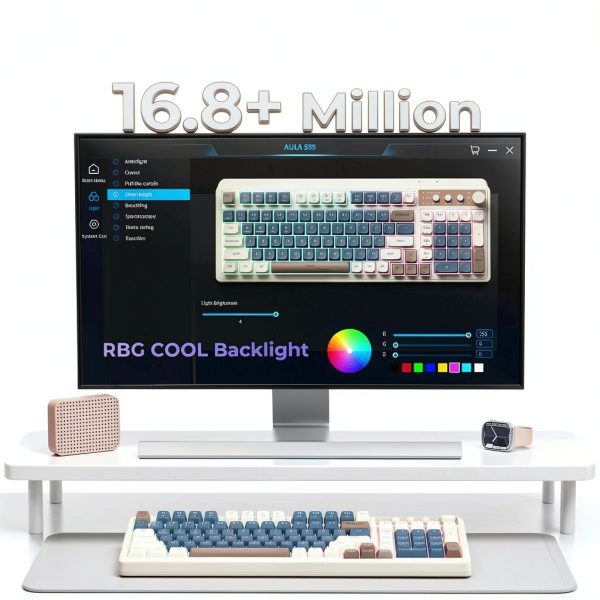 AULA S99 Wireless RGB Gaming Keyboard 96% Layout-5