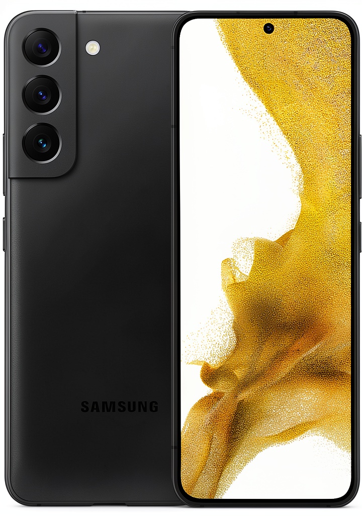 Samsung Galaxy S22 Plus 5G unlocked phone displaying its sleek design and screen