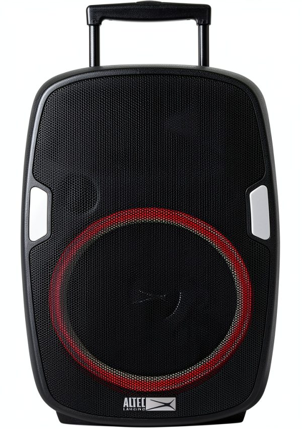 Altec Lansing Soundrover Party Speaker LED Lights Bluetooth-5
