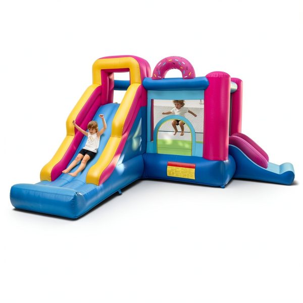 Doughnut Bounce House Premium Inflatable Castle for Kids-8