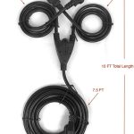 ALTEC Lansing Power Cord Splitter UL Listed 10FT 3 Prong-0