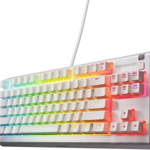 SteelSeries Apex 3 TKL Wired Gaming Keyboard Whisper Quiet-0