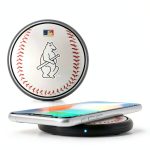 Chicago Cubs Wireless Charger 10W Fast Charging Officially-0