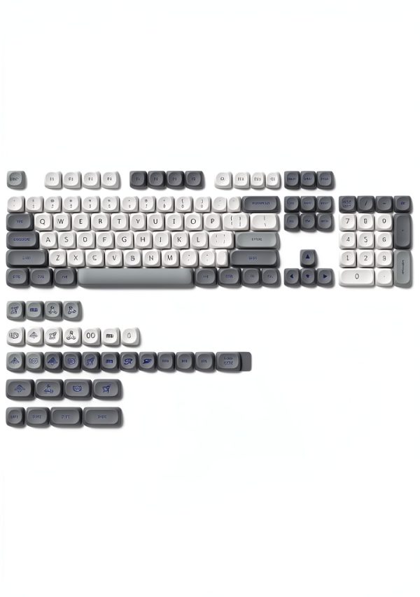 PBT Keycaps MOA Profile Dye Sublimation Mechanical Keyboard-0
