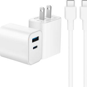 Best Buy essentials 20W Dual Port Wall Charger Kit 2 Pack-0
