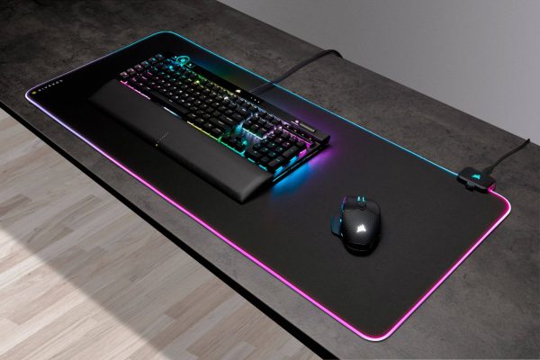 CORSAIR MM700 RGB Extended Cloth Gaming Mouse Pad-16