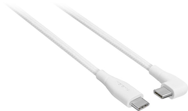 Insignia USB C Charging Cable Right Angle Braided 7ft-1