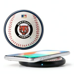 Detroit Tigers Wireless Charger Officially Licensed USB Port-0