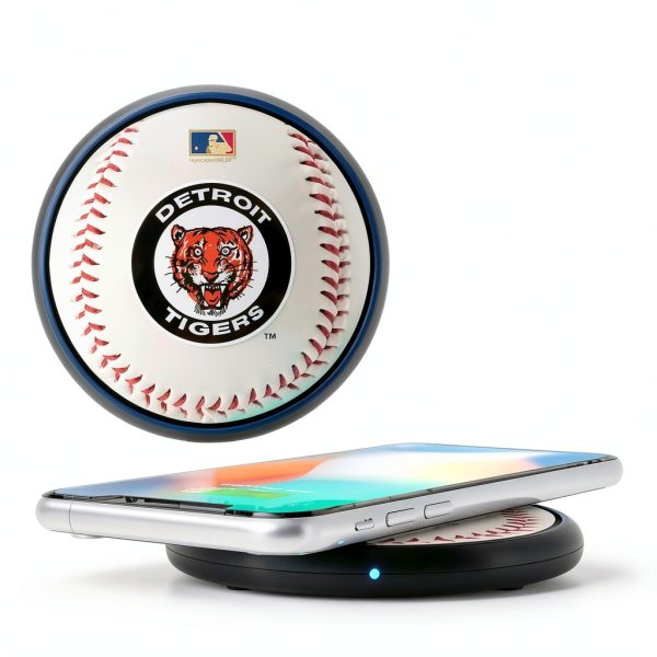 Detroit Tigers Wireless Charger Officially Licensed USB Port-0