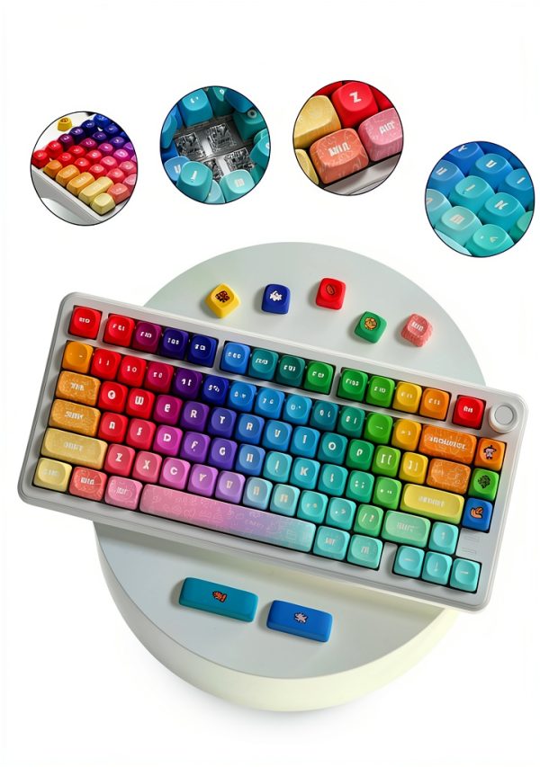 Dye Sublimation Keycaps 131 Keys Set Mechanical Keyboard-2
