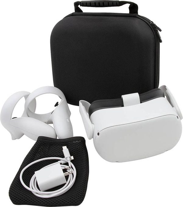 CASEMATIX Meta Quest 3 2 Protective Carrying Case Hardshell-5