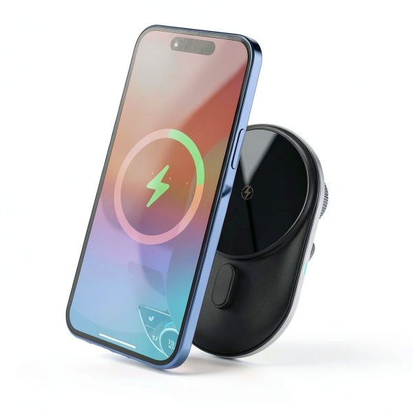 RadioShack Magnetic Wireless Car Charger Fast Charging-2