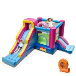 Doughnut Bounce House Premium Inflatable Castle for Kids-0