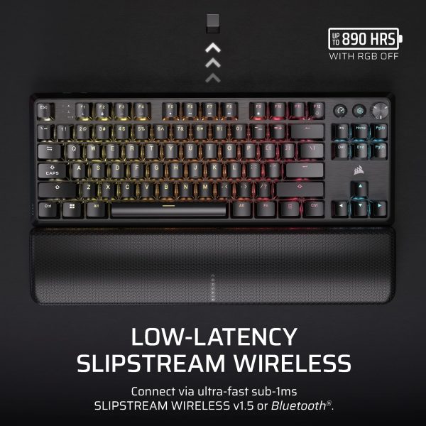 CORSAIR K70 CORE TKL Wireless RGB Mechanical Gaming Keyboard-4