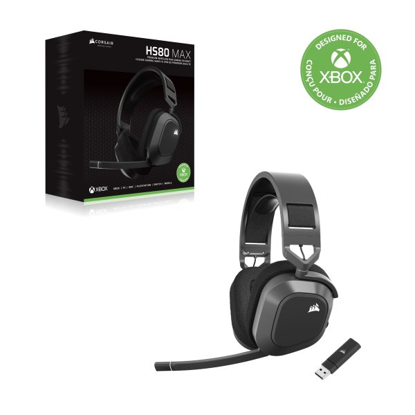 CORSAIR HS80 MAX Wireless Gaming Headset Xbox PC PS5-12