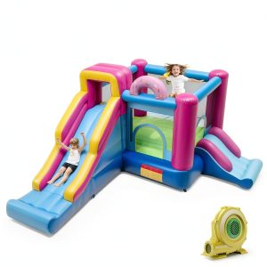 Doughnut Bounce House Inflatable Castle Kids Play Area-0