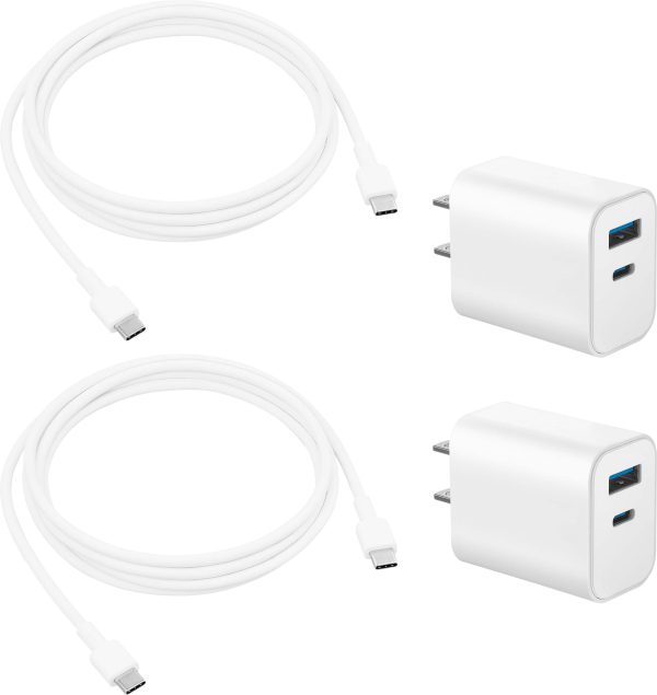Best Buy essentials 20W Dual Port Wall Charger Kit 2 Pack-11