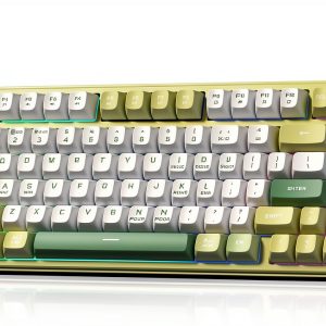 Womier DK75 Wireless Gaming Membrane Keyboard RGB Backlit-0