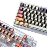 Retro Anime Keycaps 134 Keys Japanese Manga Shine Through-0