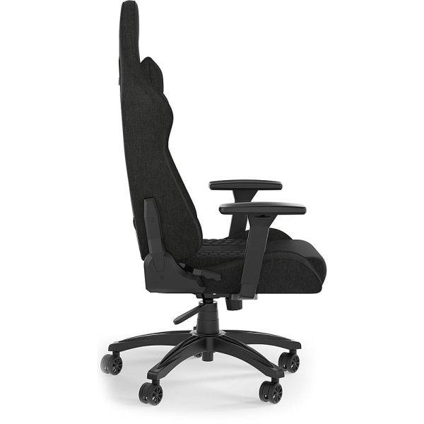 CORSAIR TC100 Fabric Gaming Chair Black Ergonomic Adjustable-3