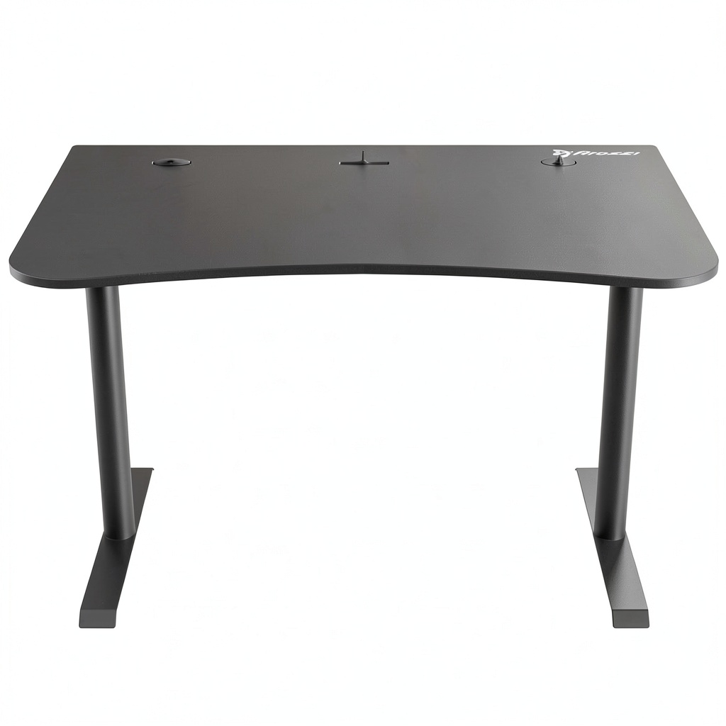 Arozzi Arena Small Desk with full-surface mousepad and cable management