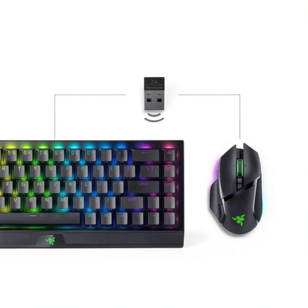 Razer Basilisk V3 Pro Wireless Gaming Mouse Black White-5