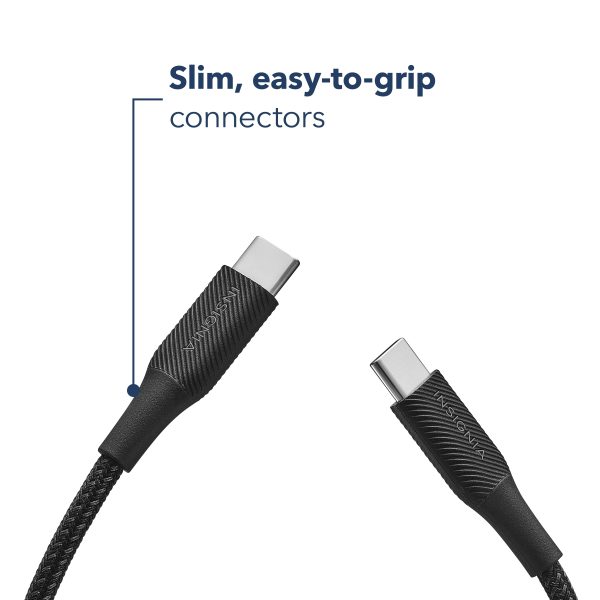 Insignia USB-C to USB-C Braided Charge and Sync Cable 2-Pack-10