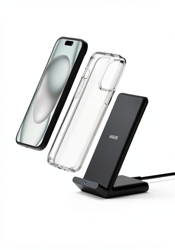 Anker Wireless Charger Stand 10W Fast Charging Qi Certified-4