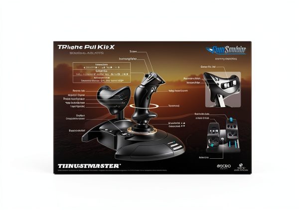 Thrustmaster T Flight Full Kit Xbox PC HOTAS Joystick-9