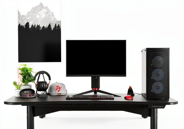 Arozzi Arena Moto Motorized Sit Stand Desk Height Presets-3