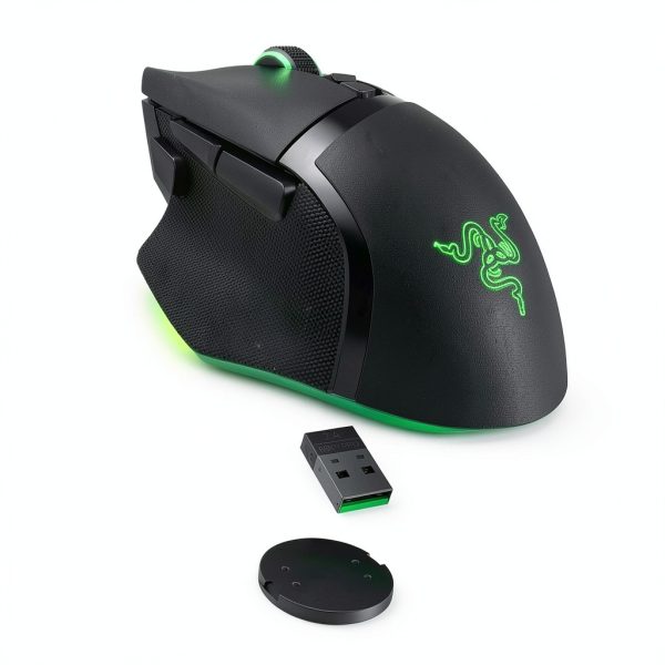 Razer Basilisk V3 Pro Wireless Gaming Mouse Black White-11