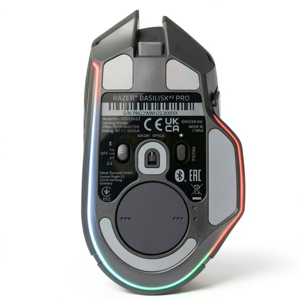 Razer Basilisk V3 Pro Wireless Gaming Mouse Black White-12