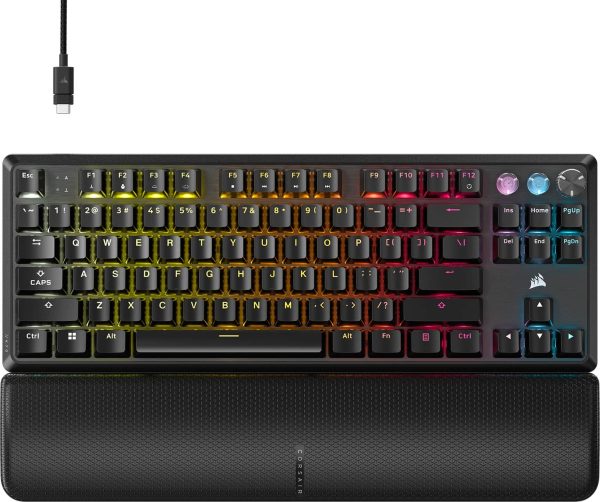 Corsair K70 PRO TKL Gaming Keyboard Rapid Trigger-0
