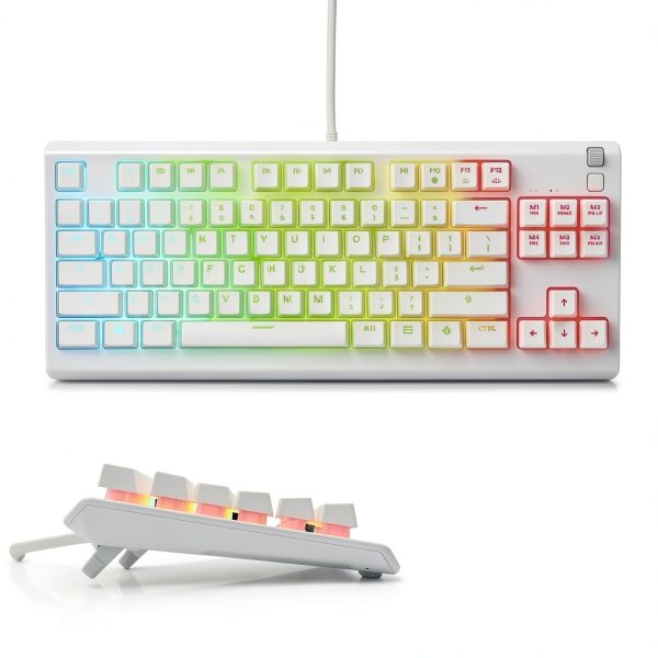 SteelSeries Apex 3 TKL Wired Gaming Keyboard Whisper Quiet-2