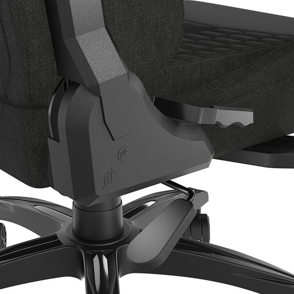 CORSAIR TC100 Fabric Gaming Chair Black Ergonomic Adjustable-7