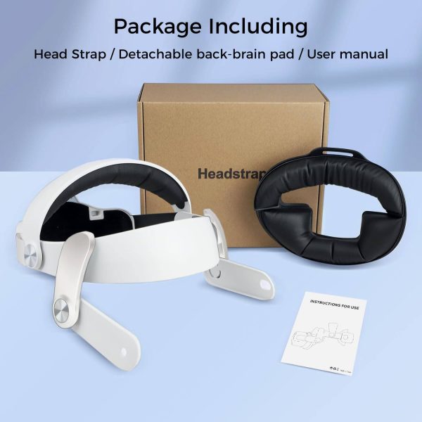 Alpha Digital Meta Quest 2 Head Strap Battery Comfort Adjust-7