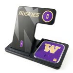 Washington Huskies 3 in 1 Wireless Charger Keyscaper-0