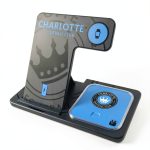 Charlotte FC 3 in 1 Wireless Charger Keyscaper iPhone Apple-0
