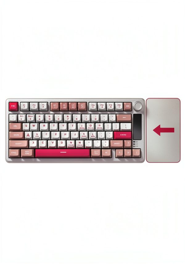 Womier DK75 Wireless Gaming Membrane Keyboard RGB Backlit-5