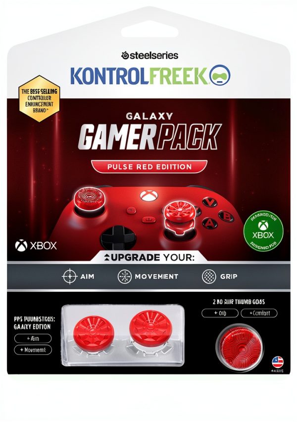 Gamerpack Xbox Thumb Grips Blue Green Red Performance-5
