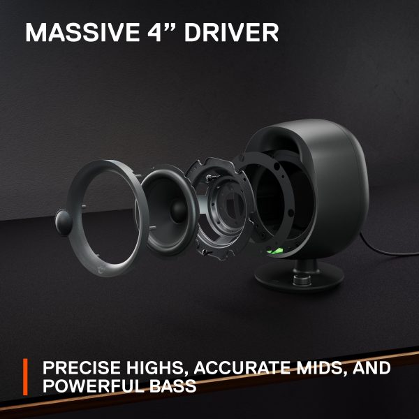 SteelSeries Arena 3 Bluetooth Gaming Speakers 4 Drivers-3